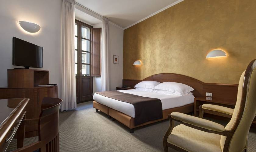 Camera doppia standard ad uso singola Hotel Tiferno Città di Castello, Umbria