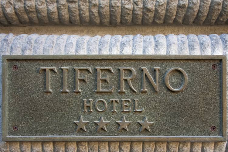 Facciata Hotel Tiferno Città di Castello, Umbria